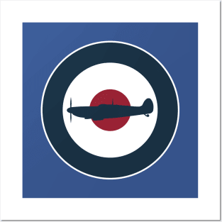 RAF Spitfire Posters and Art